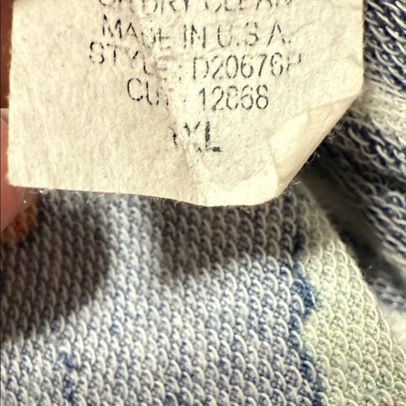 ODDY Navy and White Striped Garment - Picture 4 of 4